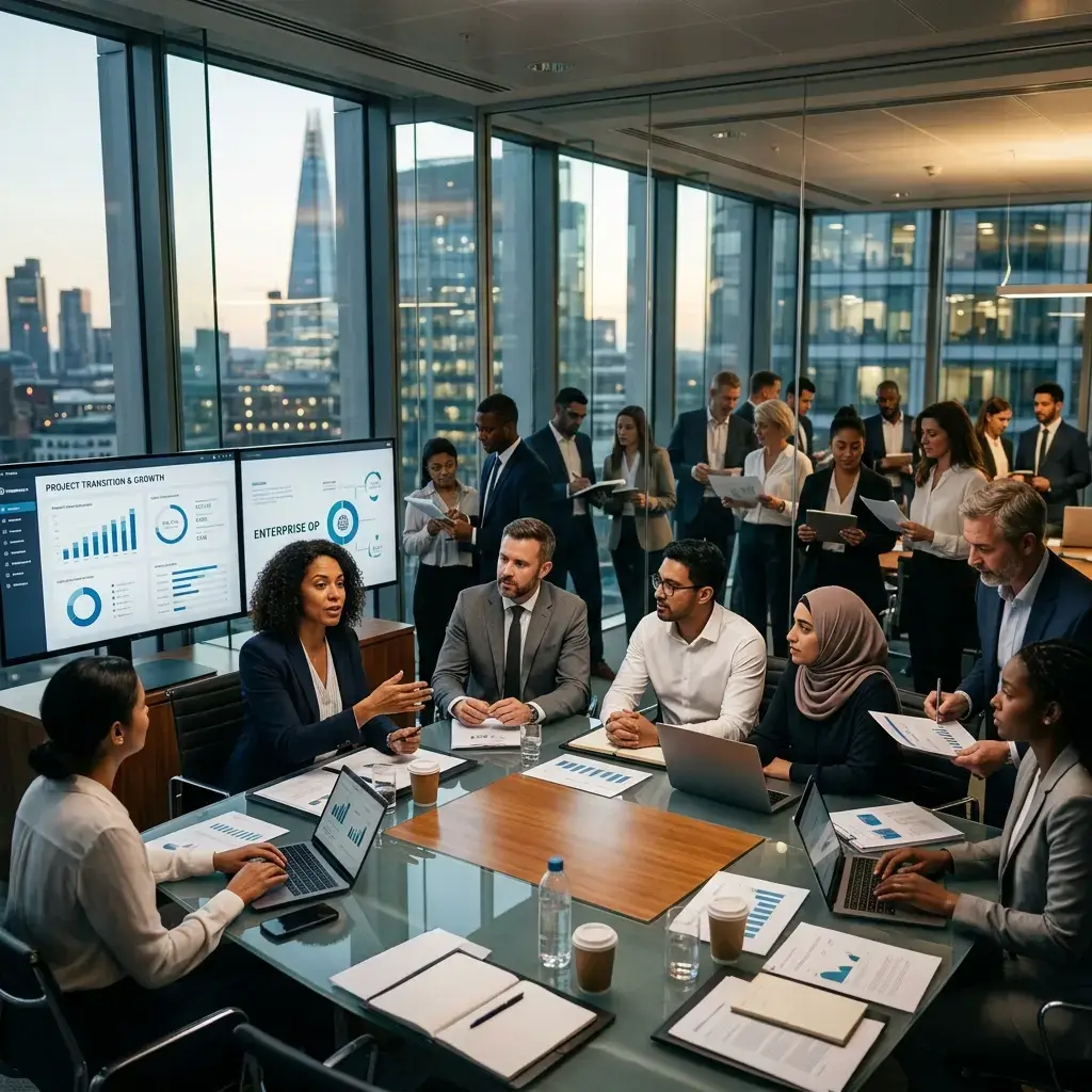 Corporate performance metrics and operational efficiency graphs dashboard