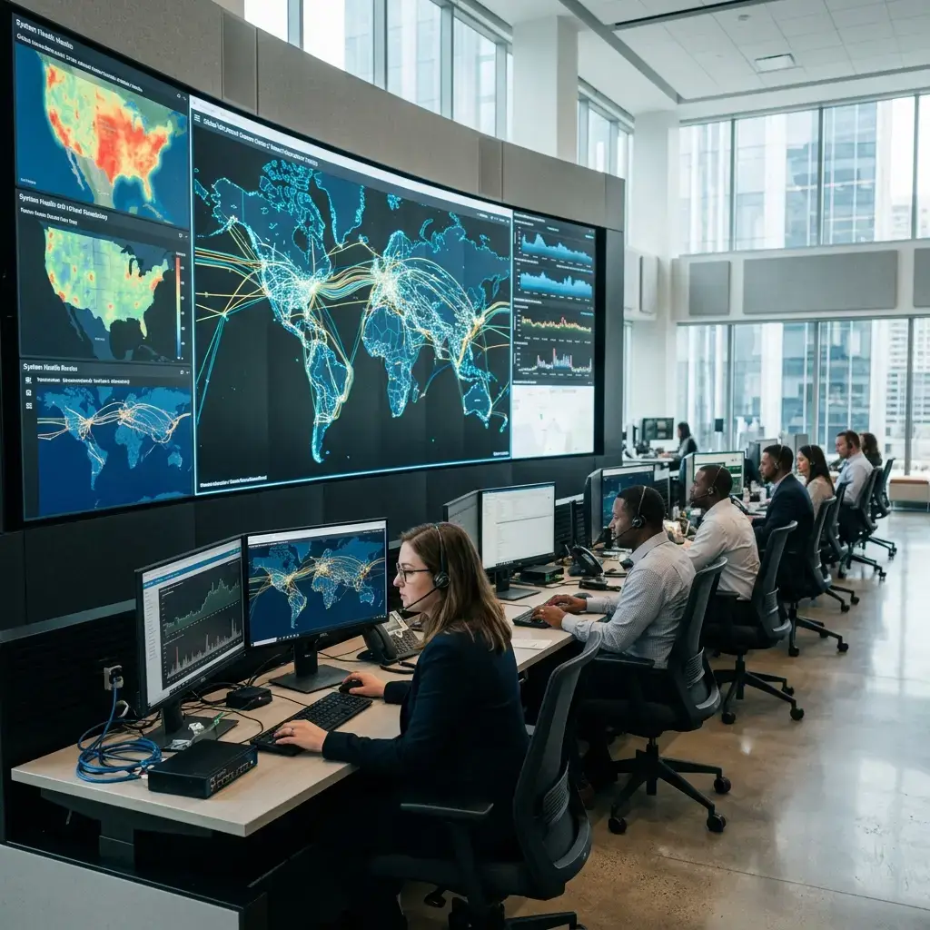 Connected enterprise technology ecosystem integrating multiple business platforms