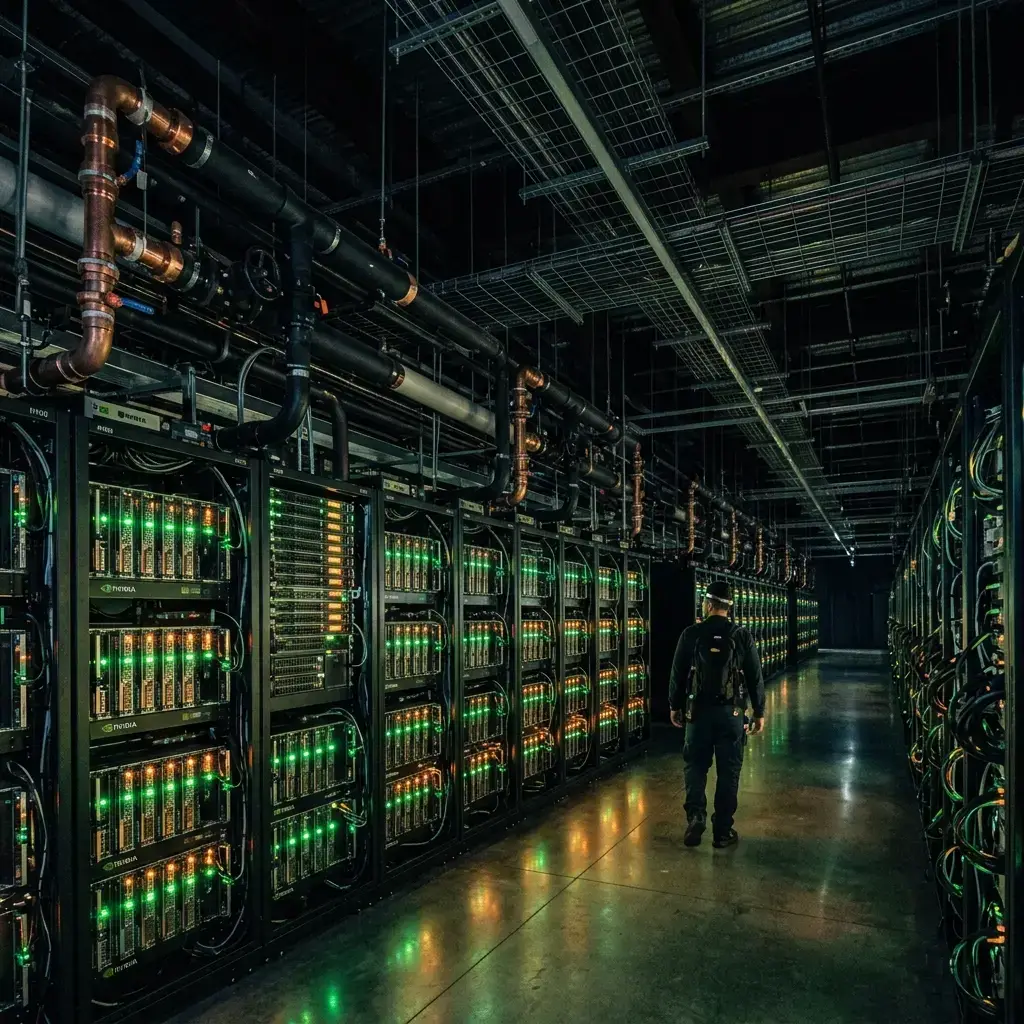 Massive GPU datacenter facility