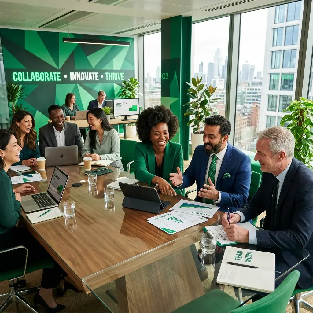 Executive meeting collaboration setting